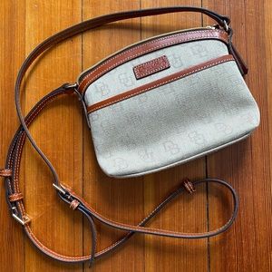 NWT Dooney & Bourke Monogram Domed Crossbody Bag